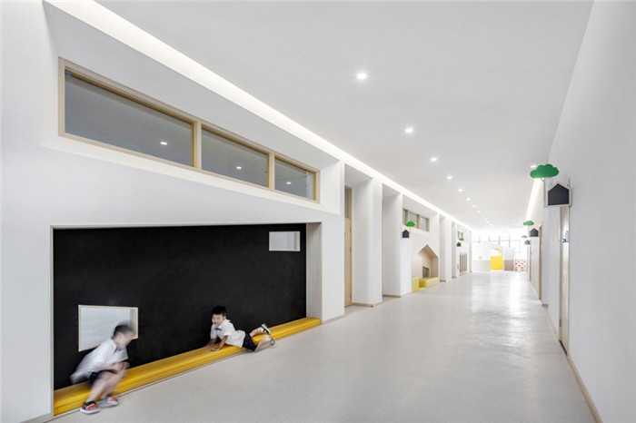 臺州創意幼兒園走廊裝修設計方案