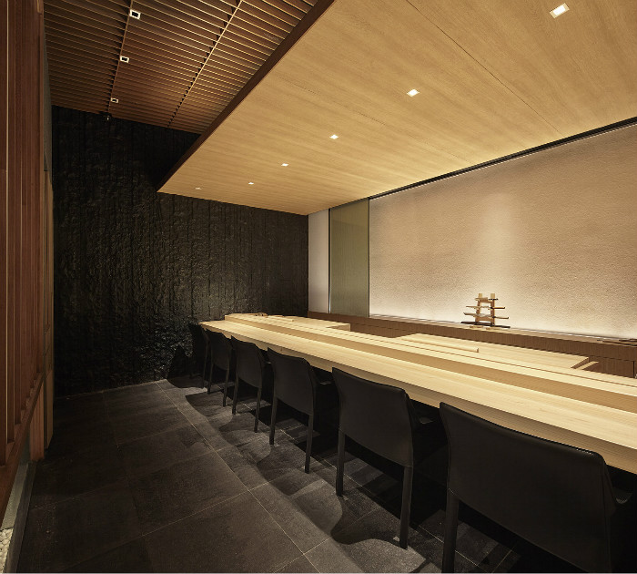 鄭州專業(yè)餐廳裝修公司推薦鮨然日式料理店設(shè)計(jì)案例