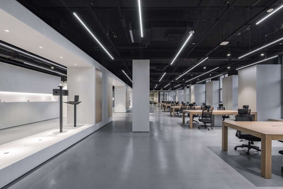 企業辦公室辦公區裝修