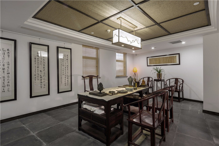 擇守書(shū)院新中式國(guó)學(xué)教育培訓(xùn)機(jī)構(gòu)裝修設(shè)計(jì)實(shí)景圖