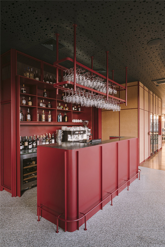 精致工業風餐廳酒吧吧臺裝修設計圖