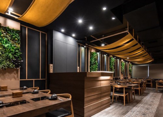 海味日式禪風(fēng)火鍋店裝修設(shè)計